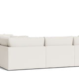 Get Together™ 5-Piece Modular Sectional Closed, Large, Cream Linen