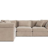 Get Together™ 5-Piece Modular Sectional Closed, Large, Champagne