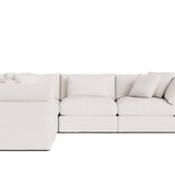 Get Together™ 5-Piece Modular Sectional Closed, Large, Nomad Snow