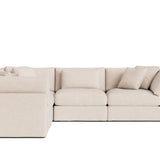 Get Together™ 5-Piece Modular Sectional Closed, Large, Sunbeam