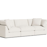 Get Together™ 3-Piece Modular Sofa, Standard, Cream Linen