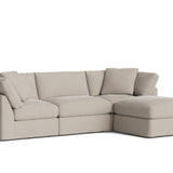 Get Together™ 4-Piece Modular Sectional, Standard, Light Pebble