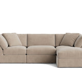 Get Together™ 4-Piece Modular Sectional, Standard, Champagne