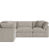 Get Together™ 5-Piece Modular Sectional Closed, Standard, Oatmeal