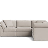 Get Together™ 5-Piece Modular Sectional Closed, Standard, Clay