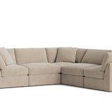 Get Together™ 5-Piece Modular Sectional Closed, Standard, Champagne