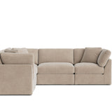 Get Together™ 5-Piece Modular Sectional Closed, Standard, Champagne
