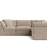 Get Together™ 5-Piece Modular Sectional Closed, Standard, Champagne