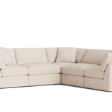 Get Together™ 5-Piece Modular Sectional Closed, Standard, Sunbeam