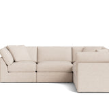 Get Together™ 5-Piece Modular Sectional Closed, Standard, Sunbeam