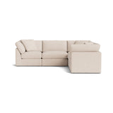 Get Together™ 5-Piece Modular Sectional Closed, Standard, Sunbeam