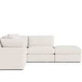 Get Together™ 5-Piece Modular Sectional, Standard, Cream Linen