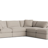 Get Together™ 5-Piece Modular Sectional, Standard, Light Pebble