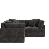 Get Together™ 4-Piece Modular Sectional Closed, Large, Truffle