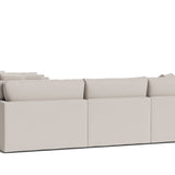 Get Together™ 4-Piece Modular Sectional Closed, Large, Clay