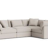 Get Together™ 4-Piece Modular Sectional Closed, Large, Clay
