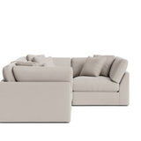 Get Together™ 4-Piece Modular Sectional Closed, Large, Clay