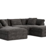 Get Together™ 5-Piece Modular U-Shaped Sectional, Large, Truffle