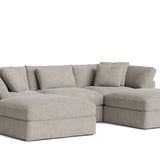 Get Together™ 5-Piece Modular U-Shaped Sectional, Large, Oatmeal