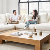 Get Together™ 5-Piece Modular U-Shaped Sectional, Large, Cream Linen
