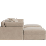 Get Together™ 5-Piece Modular U-Shaped Sectional, Large, Champagne