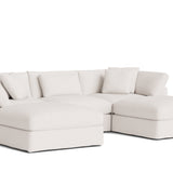 Get Together™ 5-Piece Modular U-Shaped Sectional, Large, Nomad Snow