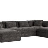 Get Together™ 6-Piece Modular U-Shaped Sectional, Large, Truffle