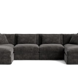 Get Together™ 6-Piece Modular U-Shaped Sectional, Large, Truffle