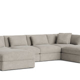Get Together™ 6-Piece Modular U-Shaped Sectional, Large, Oatmeal