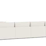 Get Together™ 6-Piece Modular U-Shaped Sectional, Large, Cream Linen