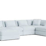 Get Together™ 6-Piece Modular U-Shaped Sectional, Large, Cove