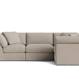 Get Together™ 4-Piece Modular Sectional Closed, Standard, Light Pebble