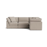 Get Together™ 4-Piece Modular Sectional Closed, Standard, Light Pebble