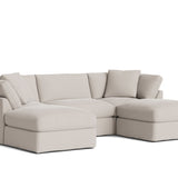 Get Together™ 5-Piece Modular U-Shaped Sectional, Standard, Clay