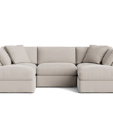 Get Together™ 5-Piece Modular U-Shaped Sectional, Standard, Clay