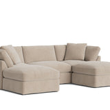 Get Together™ 5-Piece Modular U-Shaped Sectional, Standard, Champagne