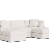 Get Together™ 5-Piece Modular U-Shaped Sectional, Standard, Nomad Snow