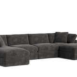 Get Together™ 6-Piece Modular U-Shaped Sectional, Standard, Truffle