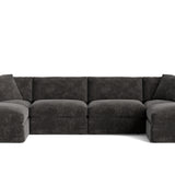 Get Together™ 6-Piece Modular U-Shaped Sectional, Standard, Truffle