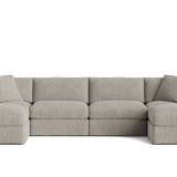 Get Together™ 6-Piece Modular U-Shaped Sectional, Standard, Oatmeal