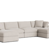 Get Together™ 6-Piece Modular U-Shaped Sectional, Standard, Clay