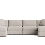 Get Together™ 6-Piece Modular U-Shaped Sectional, Standard, Clay