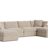 Get Together™ 6-Piece Modular U-Shaped Sectional, Standard, Champagne