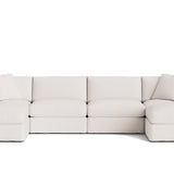 Get Together™ 6-Piece Modular U-Shaped Sectional, Standard, Nomad Snow