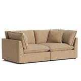 Chill Time 2-Piece Modular Sofa, Hazelnut