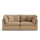 Chill Time 2-Piece Modular Sofa, Hazelnut