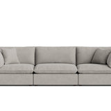 Chill Time 3-Piece Modular Sofa, Heather