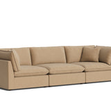 Chill Time 3-Piece Modular Sofa, Hazelnut