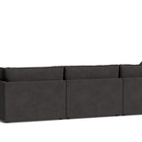 Chill Time 4-Piece Modular Sectional, Dark Shadow