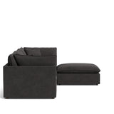 Chill Time 4-Piece Modular Sectional, Dark Shadow